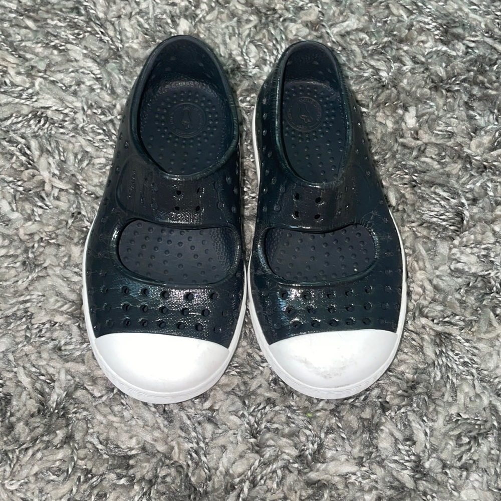 👣Black native shoes